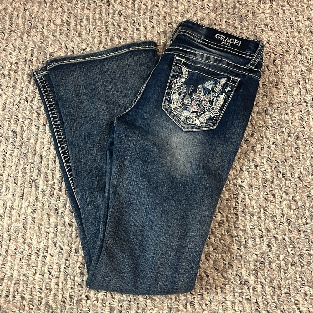 Girls Grace jeans.